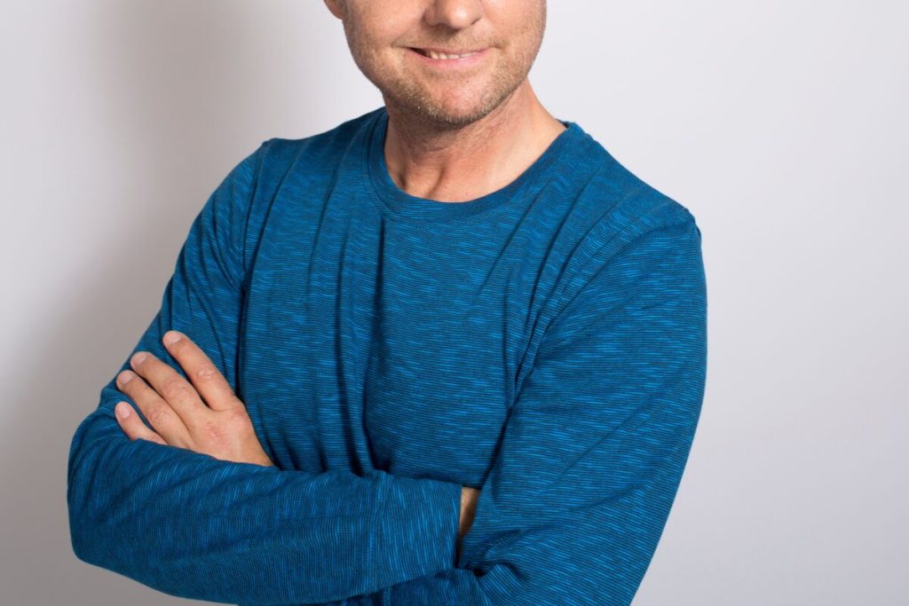 上手くいく婚活には理由があるのです
40代男性Aさんのこと
中年男性のバストアップ写真