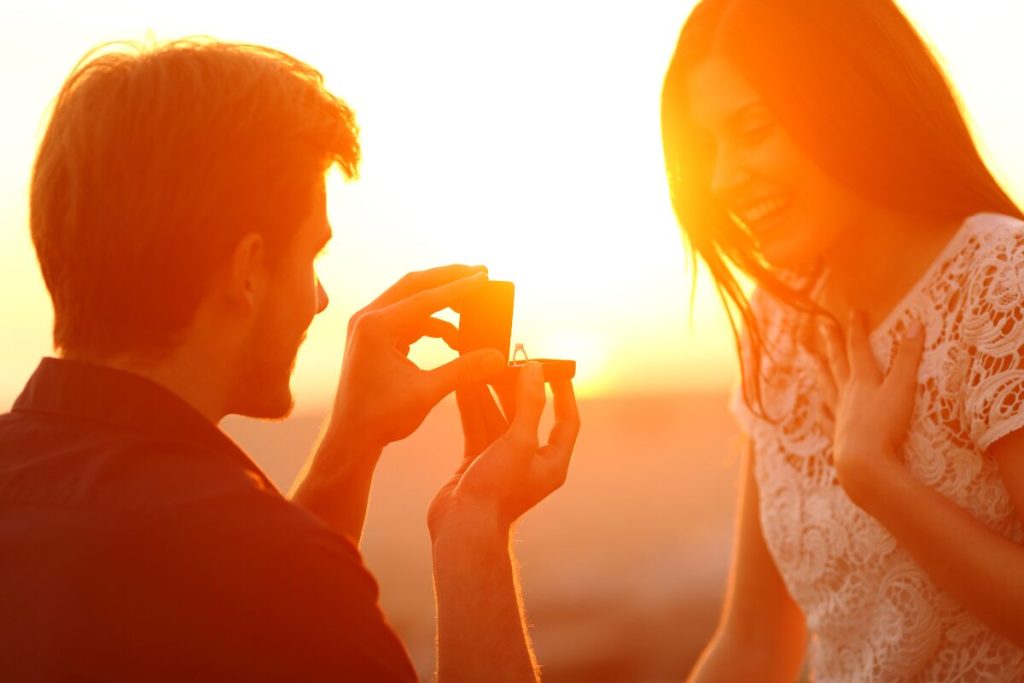 結婚相談所がやってくれること
真剣交際
プロポーズの写真