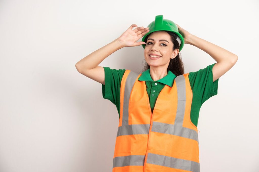 マッサージ店ってどうなの？
安全なマッサージ
工事現場の服装をしている女性