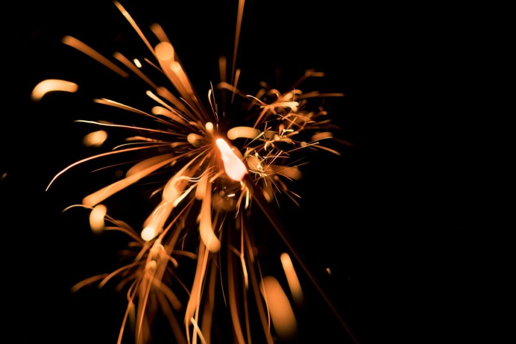 夏をどうしても味わいたい
お庭やベランダで花火
