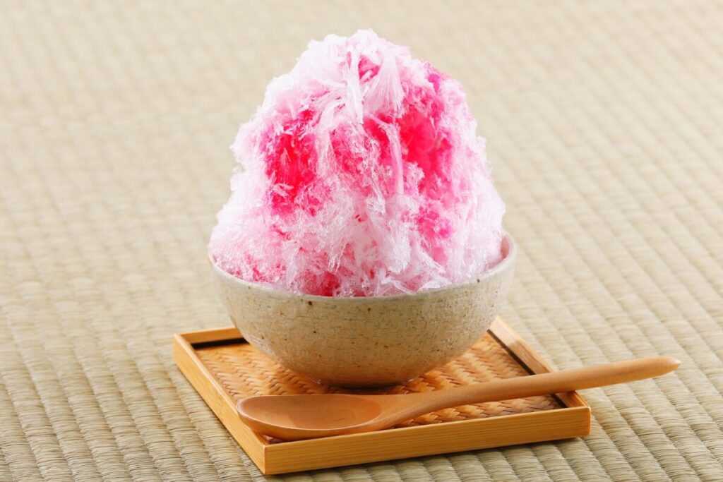 夏をどうしても味わいたい
かき氷