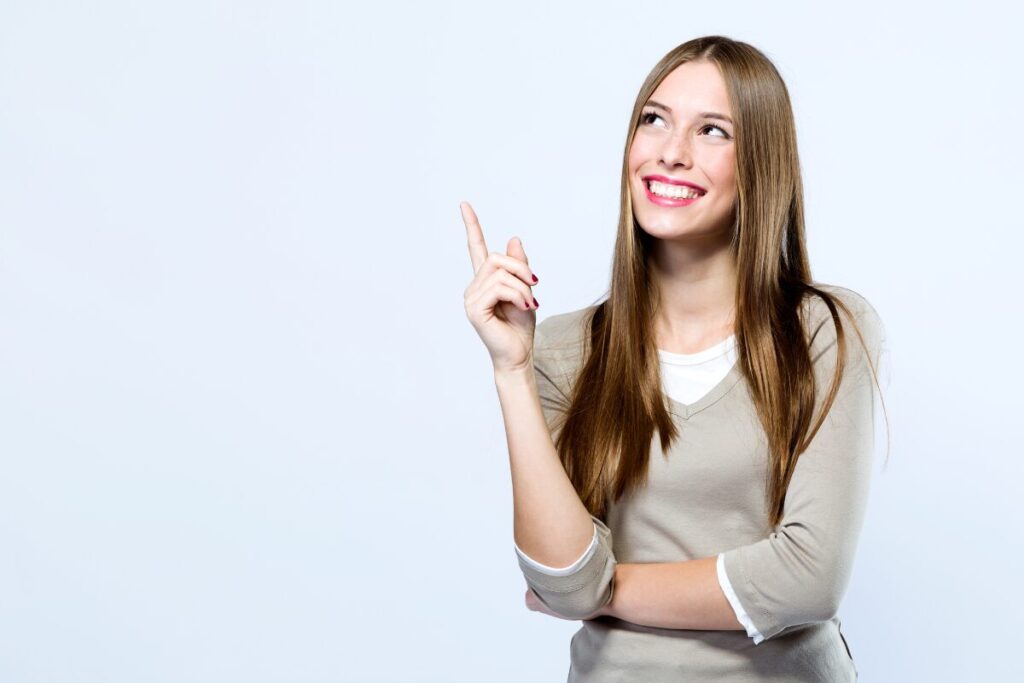 お見合いのお作法
何回もするものじゃない
人差し指を立てる女性