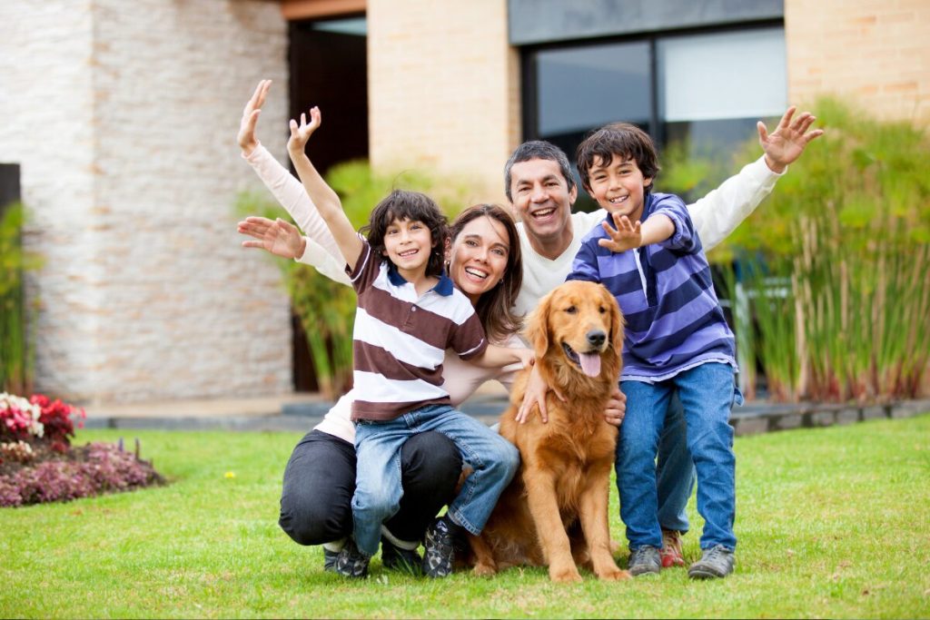 夫婦で共通の目標はありますか？
夢のマイホーム
マイホームでの家族写真