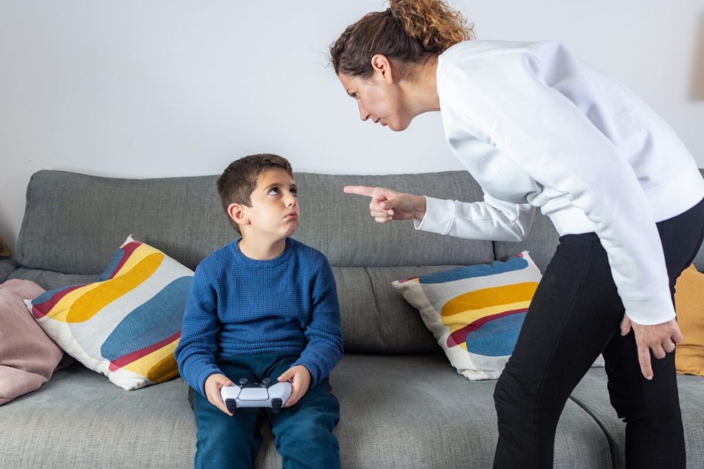 夫婦で共通の目標はありますか？
子供の成長に全振り
子供を叱る母親