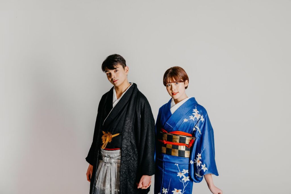 日本の結婚
文明開化の結婚
着物のカップル