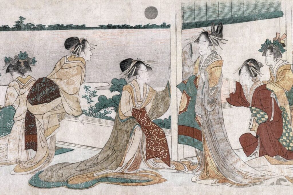 弱者が弱者から搾取する世界
風俗の歴史も絶望的
平安時代の風俗画