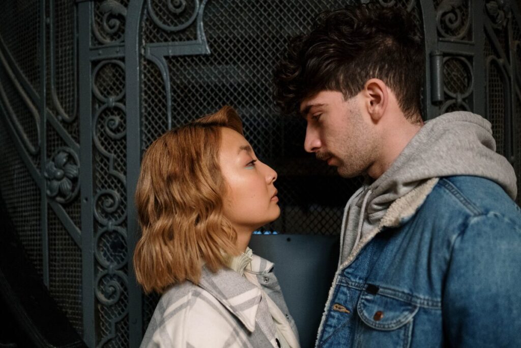 旦那にドキッとする瞬間
表情を豊かに
にらめっこする夫婦