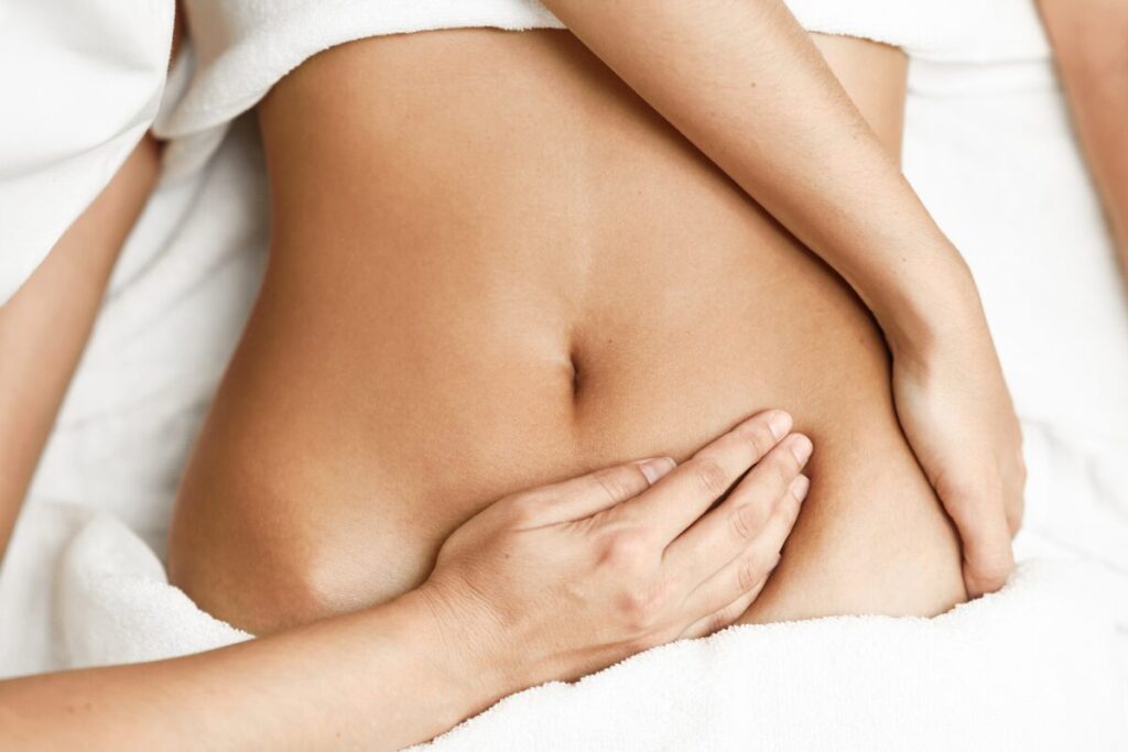 ズボラOK！無理なく続く簡単腸活
腸もみサロンに行ってみた
腸もみの写真