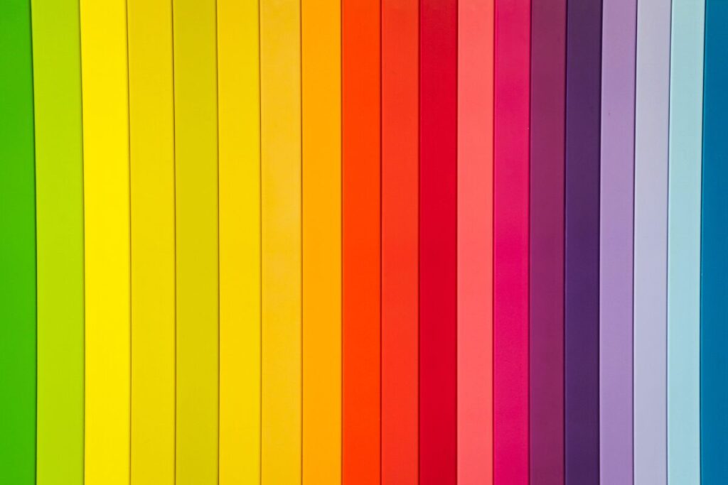 骨格診断とパーソナルカラー診断商法
パーソナルカラー診断
色見本