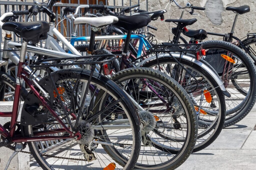 犯罪が発生しやすいホットスポット
駐輪場