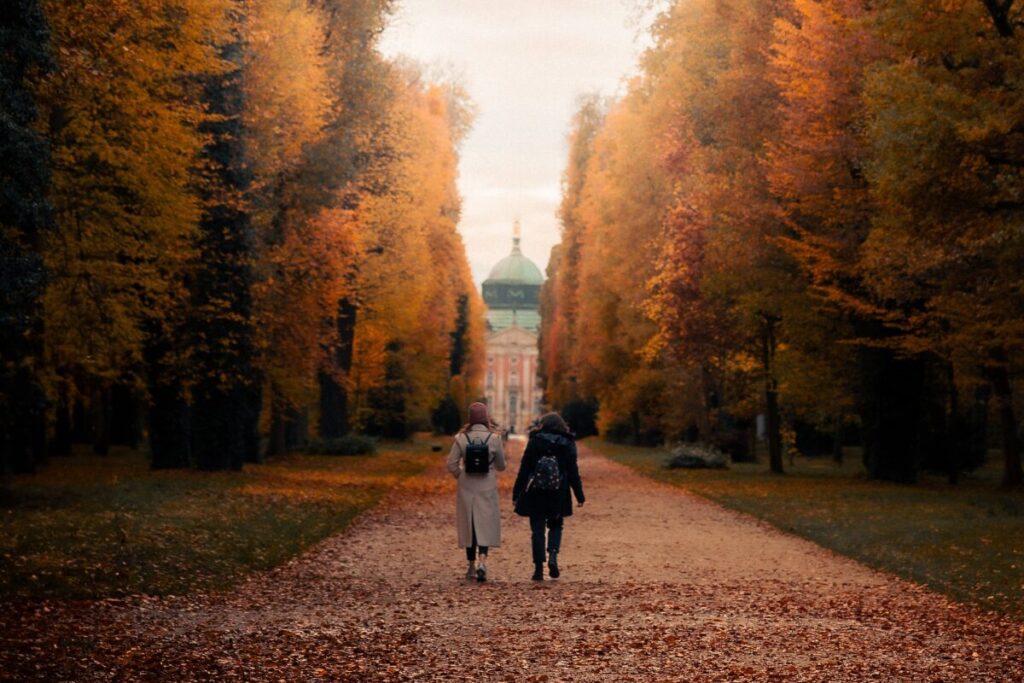 天高く乙女恋する秋
秋のおススメデート
散歩デート