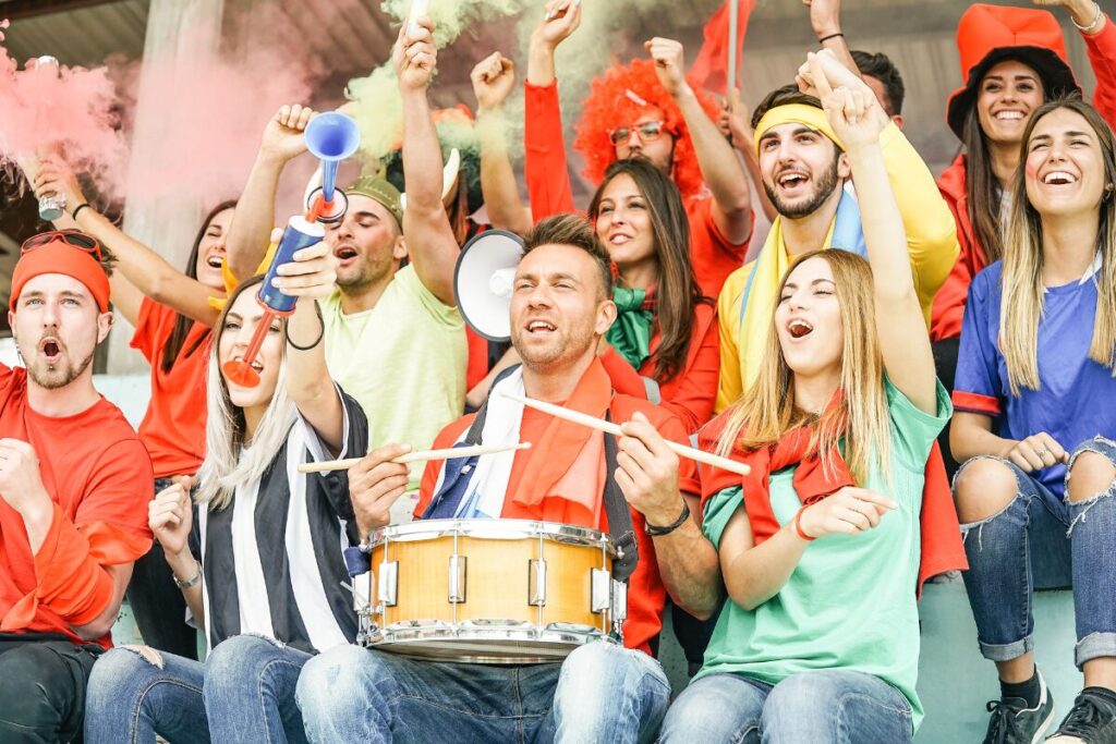 スポーツ観戦
観客席デート