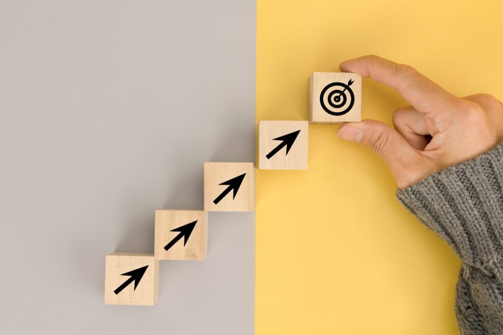 それでも旦那と別れたい
希望を明確にする
一つの方向に進んでいる様子