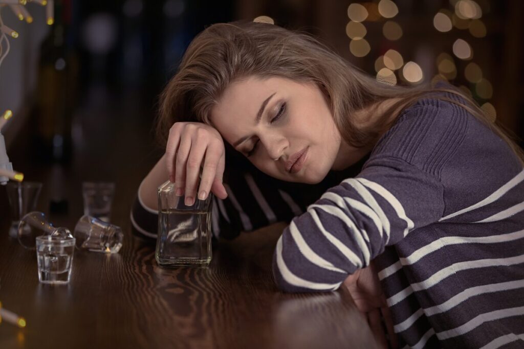 ロクデナシを引き寄せるオンナ
男運が悪い女性
酔い潰れている女性