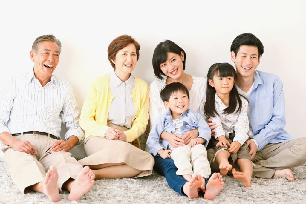 七五三って何？
現代の七五三
親子三代