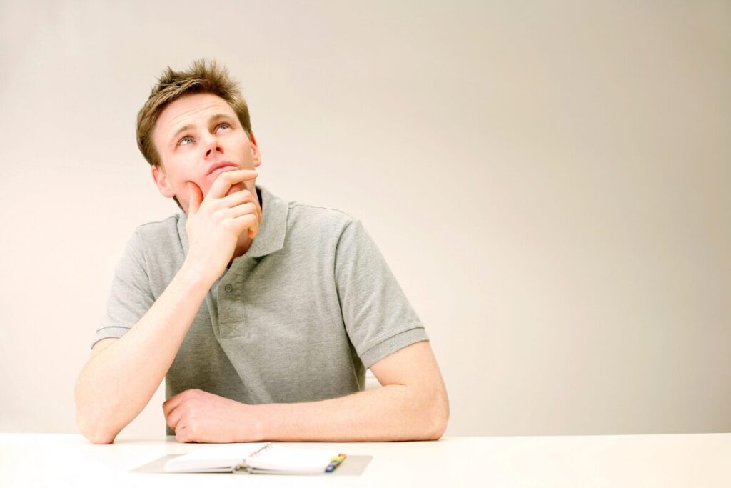 シン・オヒトリサマ
やっぱり趣味
考える男性