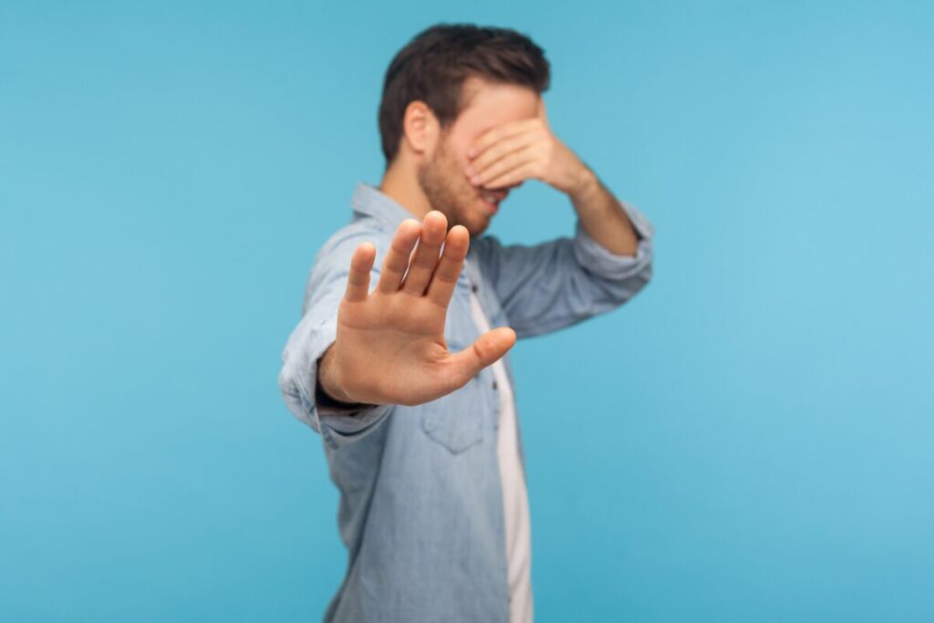 ハラスメントの仕組み
結局相手にしないこと
拒否する男性