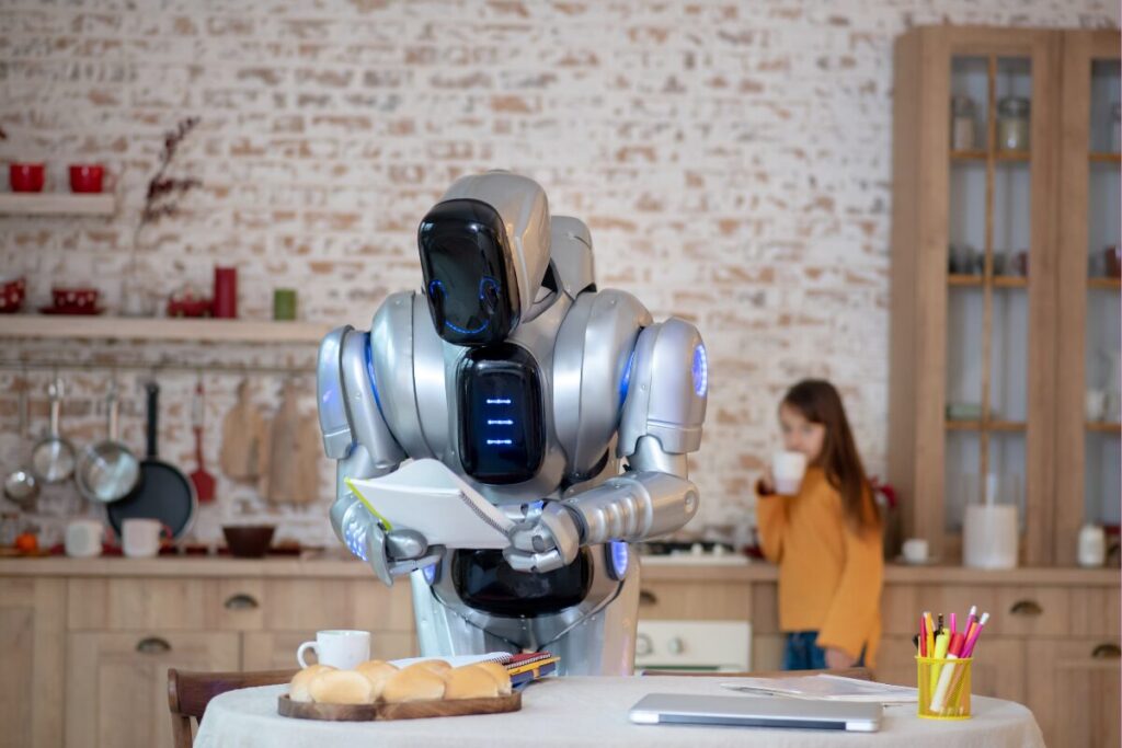 AI搭載のマッチングアプリ、どこまで信頼できますか？
AIが辿りつく近しい未来
お手伝いロボット