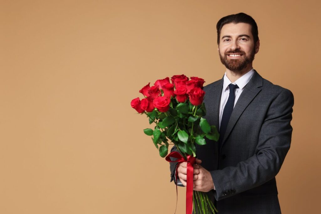 結婚したいんじゃなかったの？結婚願望の男女差
特定の人になる
花束を持つ女性