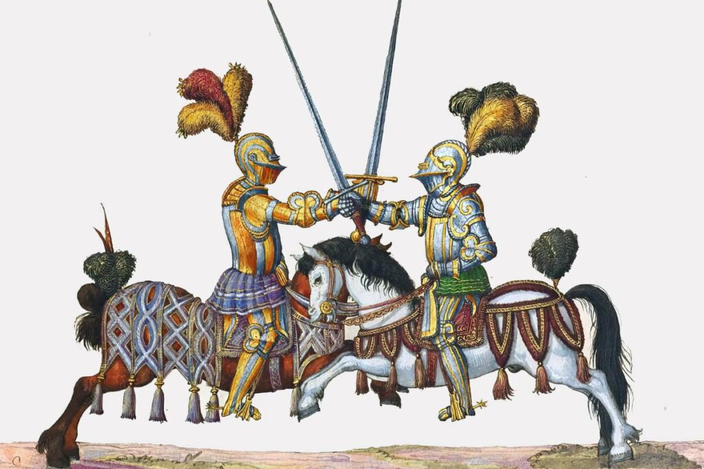 ウェディングドレス、何歳まで着られる?
ドレスは強い味方です!
騎士の絵