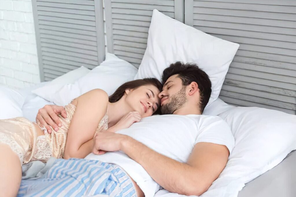 パートナーが鬱になりました
睡眠の効果
すやすや眠る男女
