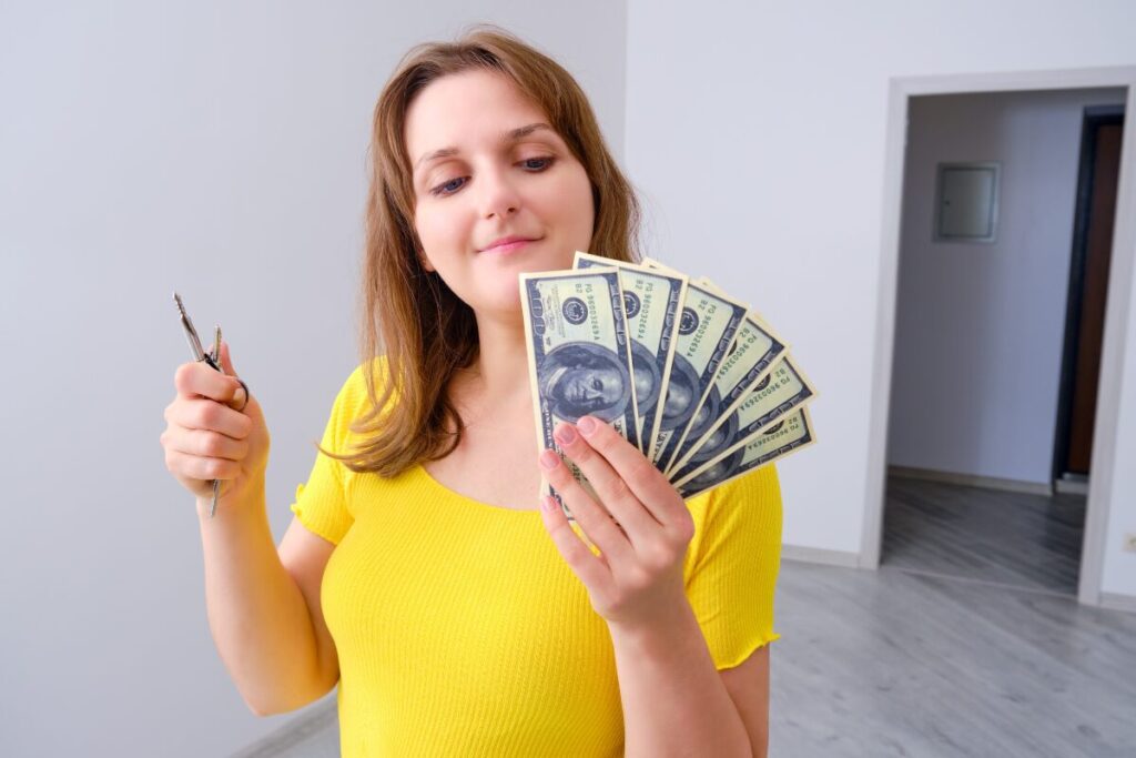 結婚に求めるものは安定?
収入の安定は正義です
お金を数える女性